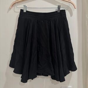 Raquelle Women’s Black Silk Skirt (Size S)